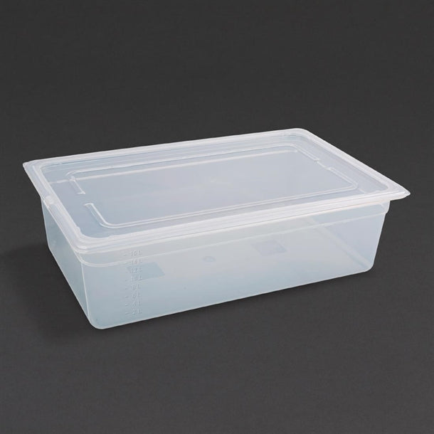 Vogue Polypropylene 1/1 Gastronorm Tray 150mm GJ512 (Pack of 2)