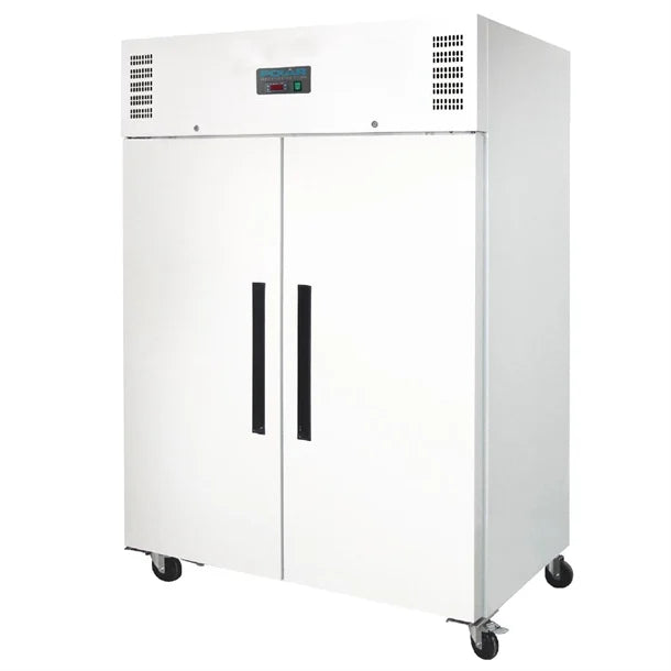 Polar G-Series 2 Door Upright Freezer White 1200Ltr  DL897-A