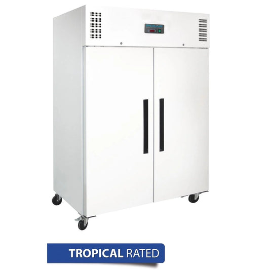 Polar G-Series 2 Door Upright Freezer White 1200Ltr  DL897-A