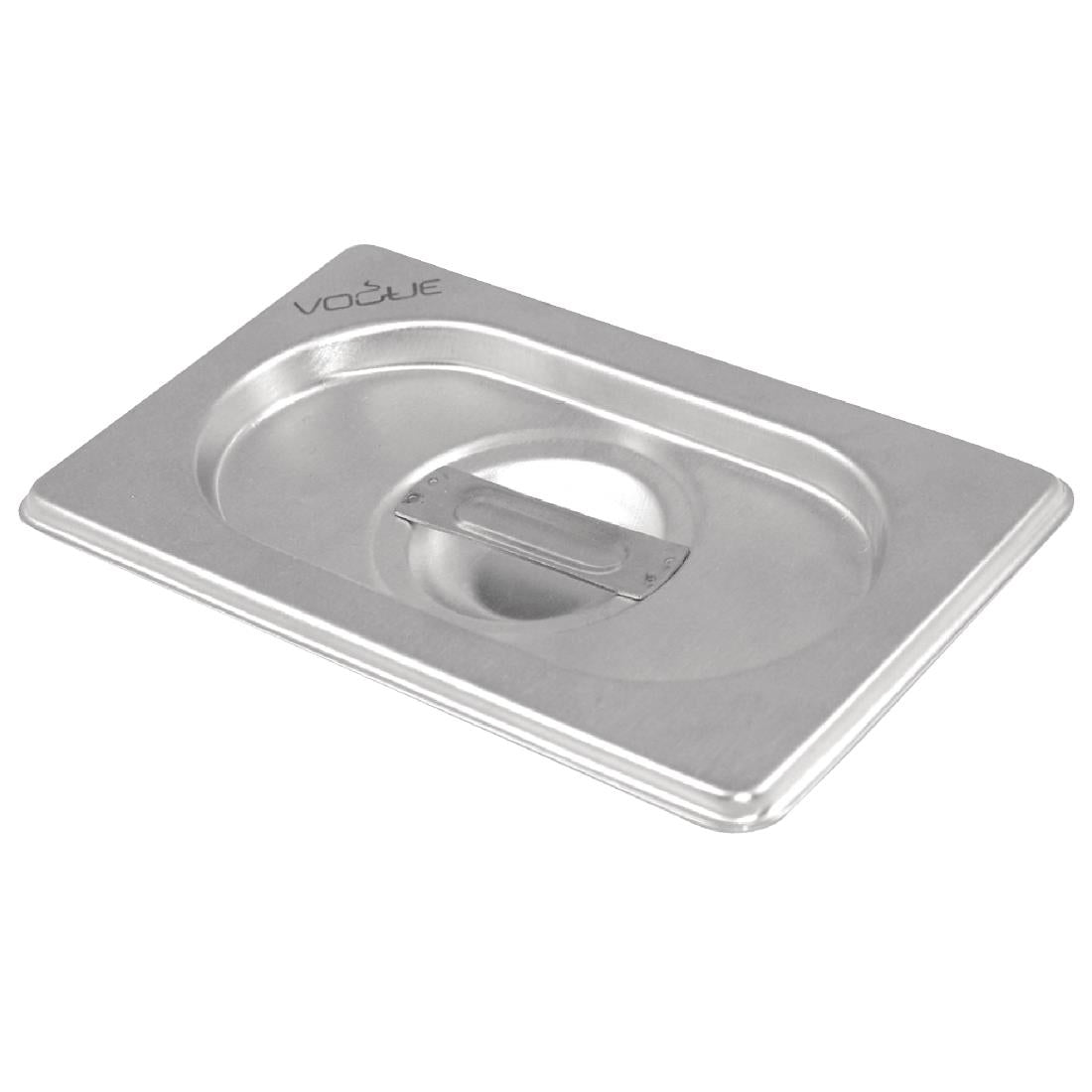 6 x Vogue Stainless Steel 2/3 Gastronorm Tray