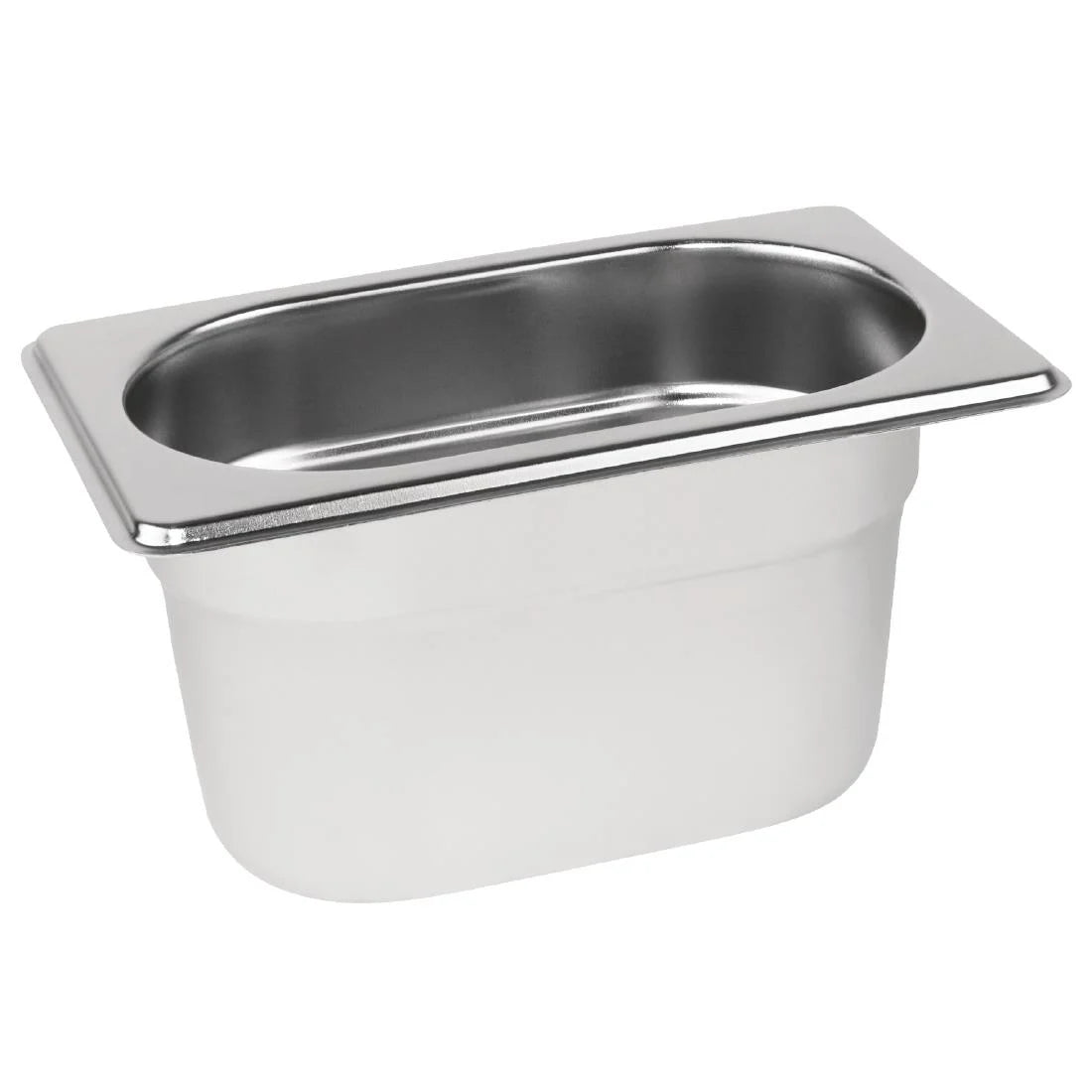 6x Vogue Stainless Steel 1/9 Gastronorm Tray