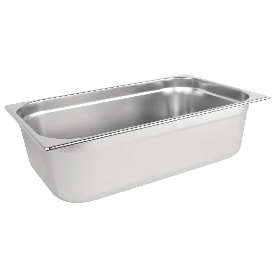 6 x Vogue Stainless Steel 1/1 Gastronorm Tray